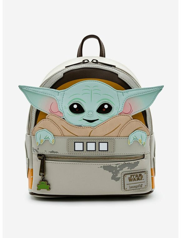 Loungefly Star Wars The Mandalorian Child In Cradle Mini Backpack