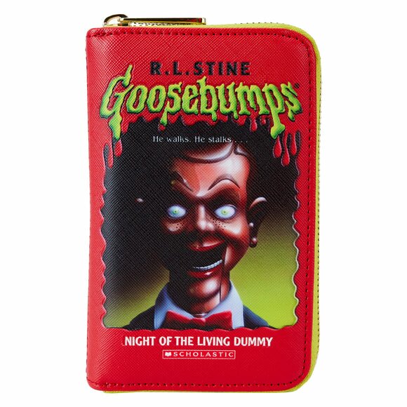 Loungefly Goosebumps Book Cover Ziparound Wallet