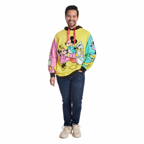 Loungefly Disney D100 Mickey and Friends Unisex Hoodie