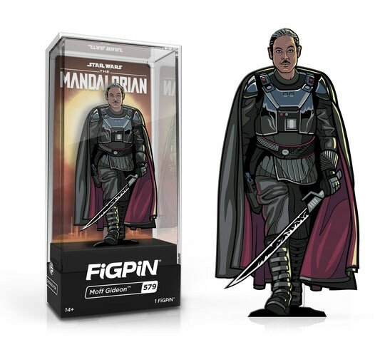 Star Wars: The Mandalorian Moff Gideon FiGPiN #579 Classic 3-Inch Enamel Pin