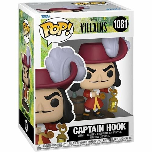 Disney Villains Captain Hook Pop! Vinyl Figure #1081