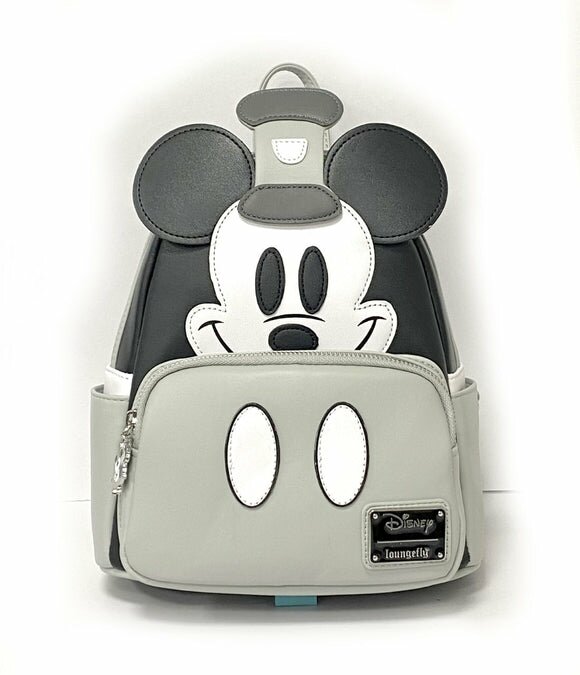 Loungefly Merch Ventures Exclusive Steamboat Willie Cosplay Mini Backpack